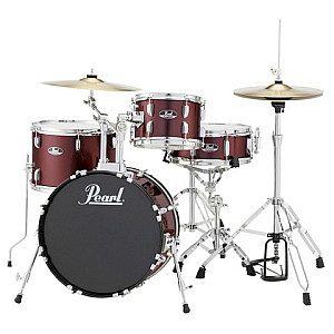 Pearl Roadshow RS584B/C 4-Piece Drum Set, No Cymbals 